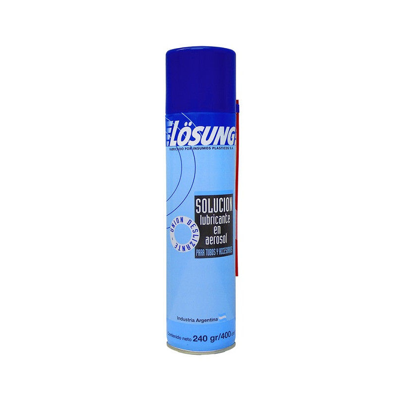 Solucion lubricante en aerosol 400 cc