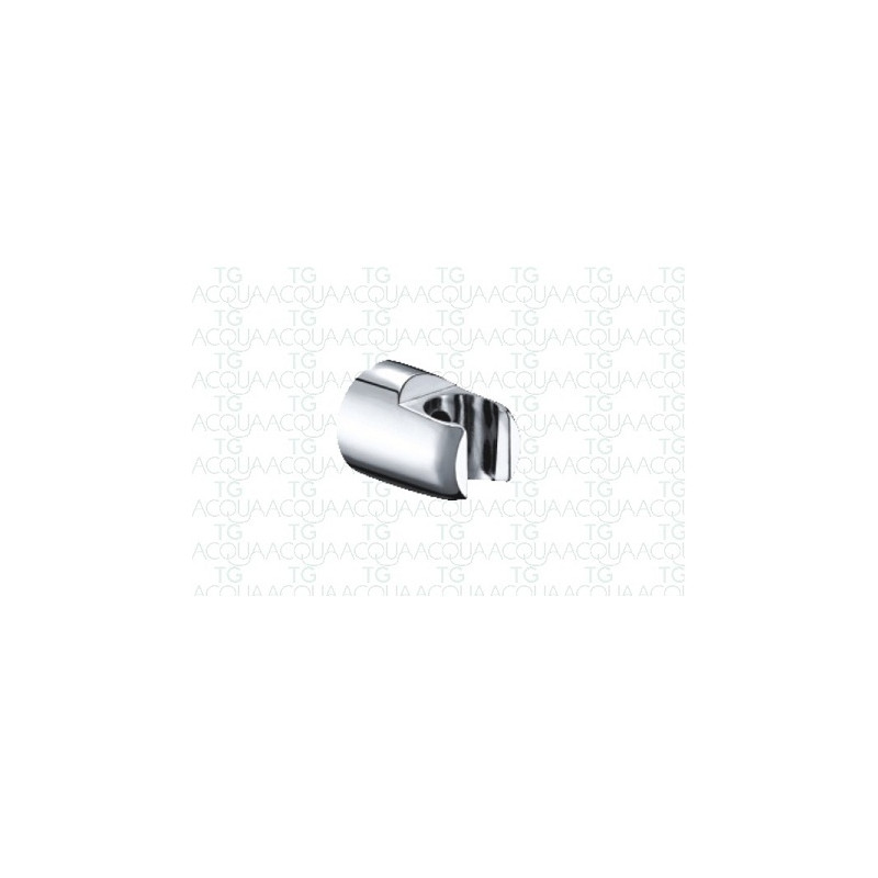 Soporte fijo para duchador manual cromado