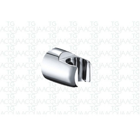 Soporte fijo para duchador manual cromado