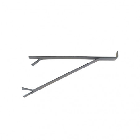 Soporte galvanizado 24 cm para amurar sin accesorios Gramtor