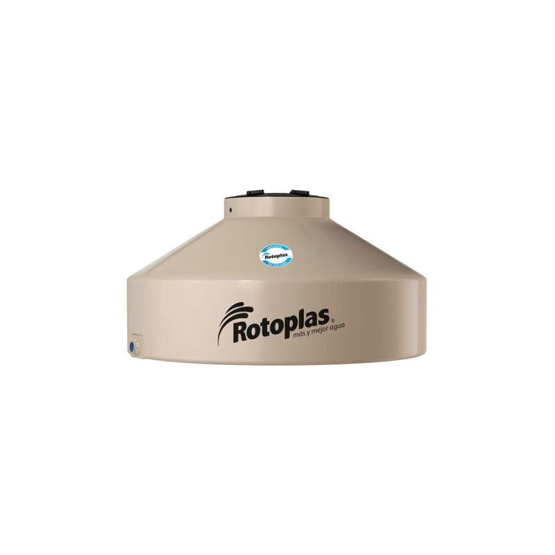 Tanque para agua Garantia de por vida Flat 1000 lts Rotoplas