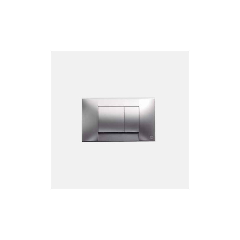 Tecla para deposito embutir Suma gris Ideal