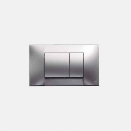 Tecla para deposito embutir Suma gris Ideal