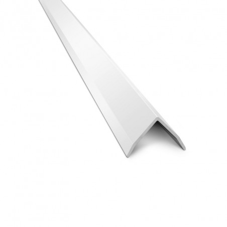 Tapacanto aluminio 16 x 16mm blanco Atrim