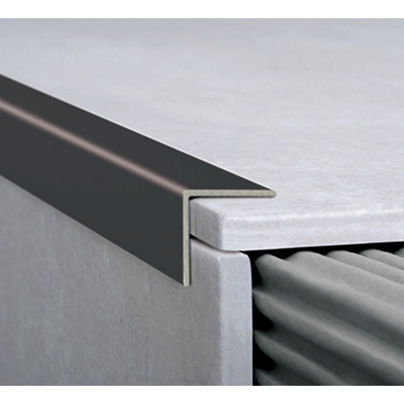 Tapacanto aluminio 16 x 16mm natural Atrim