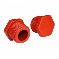 Tapon 1 1/2" polipropileno...