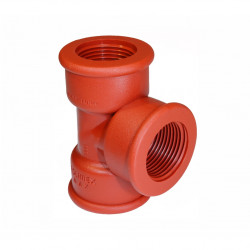 Te H 1 1/4" polipropileno...