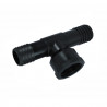 Te enchufe espiga y rosca H 1 1/4 riego Polimex