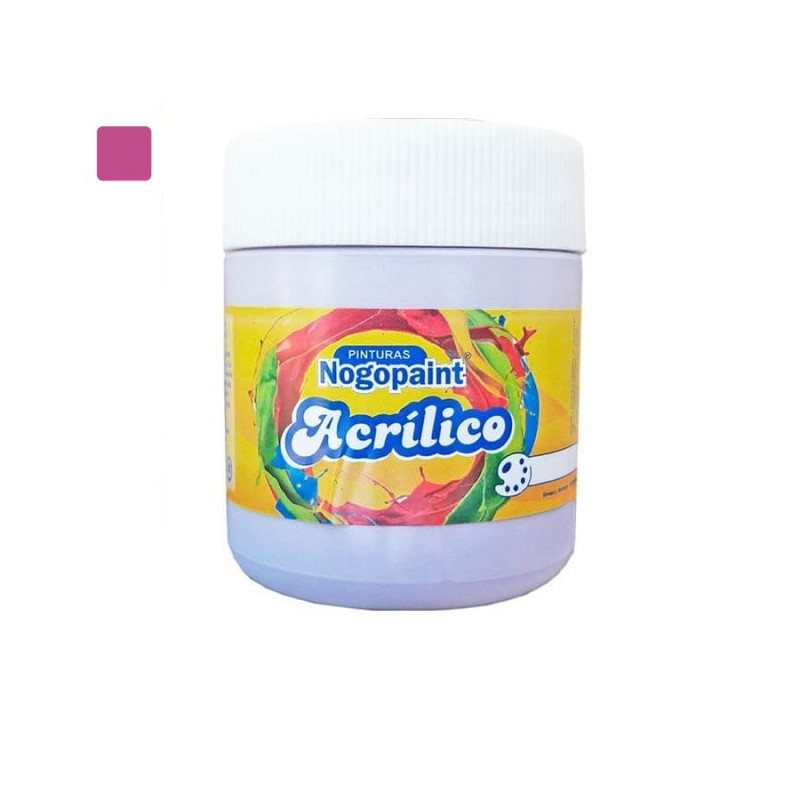 Acrilico artistico 200cc fucsia Nogopaint