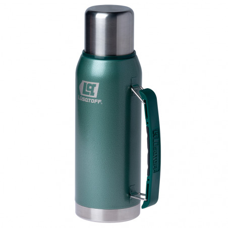 termo acero inoxidable verde 1lt  Lusqtoff