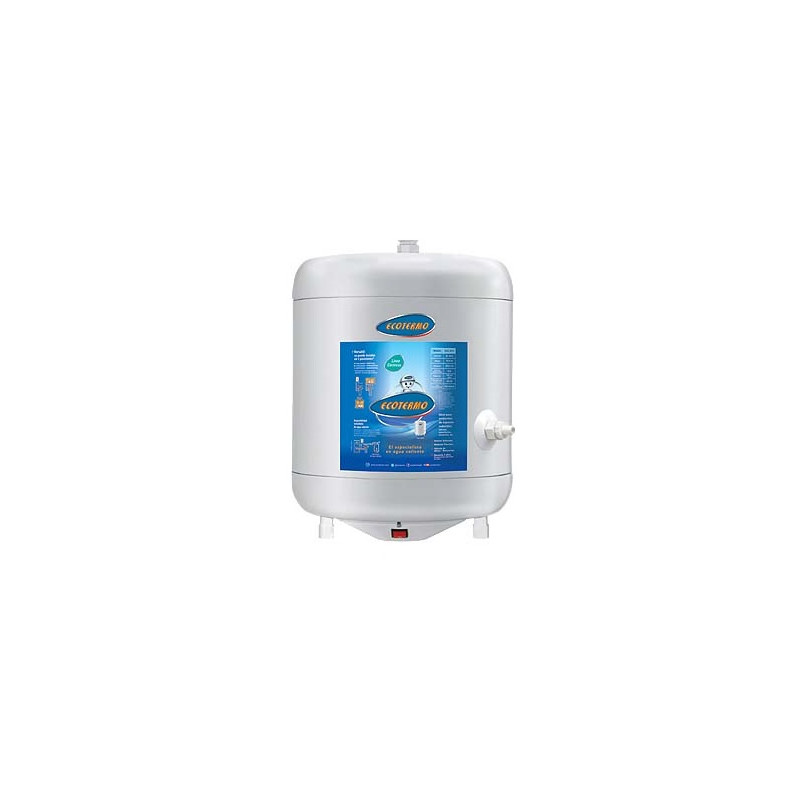Termotanque Electrico 20lts conexion inferior Ecotermo
