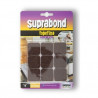 18 topetinas rectangulares fieltro 30mm Suprabond