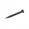 Tornillo Fix para madera 8 x 1 3/4" negro
