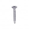 Tornillo T3 punta mecha 6 x 1 5/8" zincado