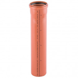 Tubo 40mm 4 mts Junta elastica