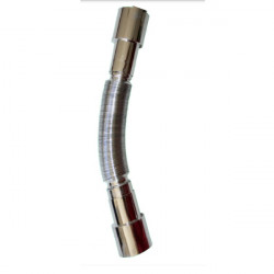 Tubo extensible PVC cromado...