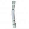 Tubo extensible PVC blanco 50/40mm x 50/40mm