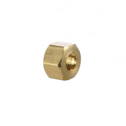 Tuerca de ajuste bronce 1/8"
