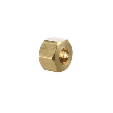 Tuerca de ajuste bronce 1/8"