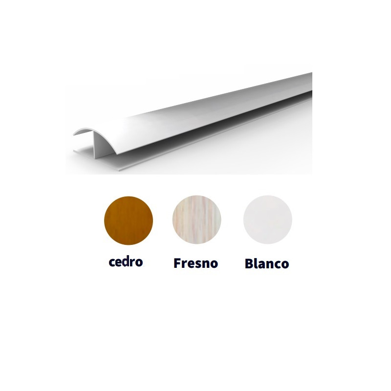 union Panel H blanco 10mm x 3 mts