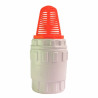 Valvula retencion plastica con filtro 3/4" Ginyplas