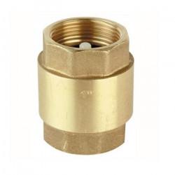 Valvula retencion bronce 1"
