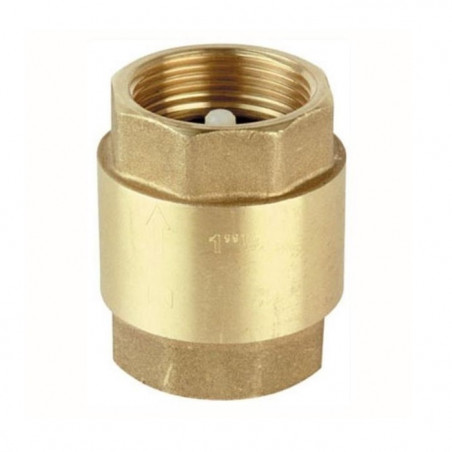 Valvula retencion bronce 1"