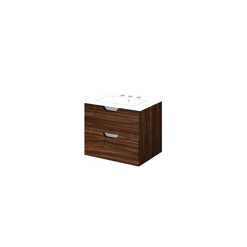 vanitory colgante 80cm Cima PVC oliva Buona