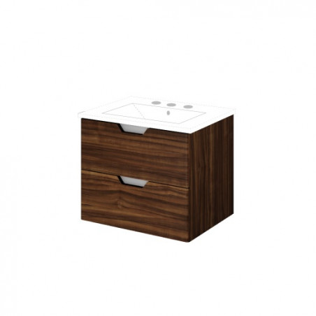 vanitory colgante 80cm Cima PVC oliva Buona