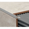 Varilla L aluminio 10mm cromo mate Atrim