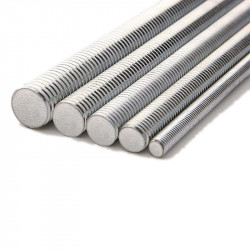 Varilla roscada 1/4" x 1 mt...