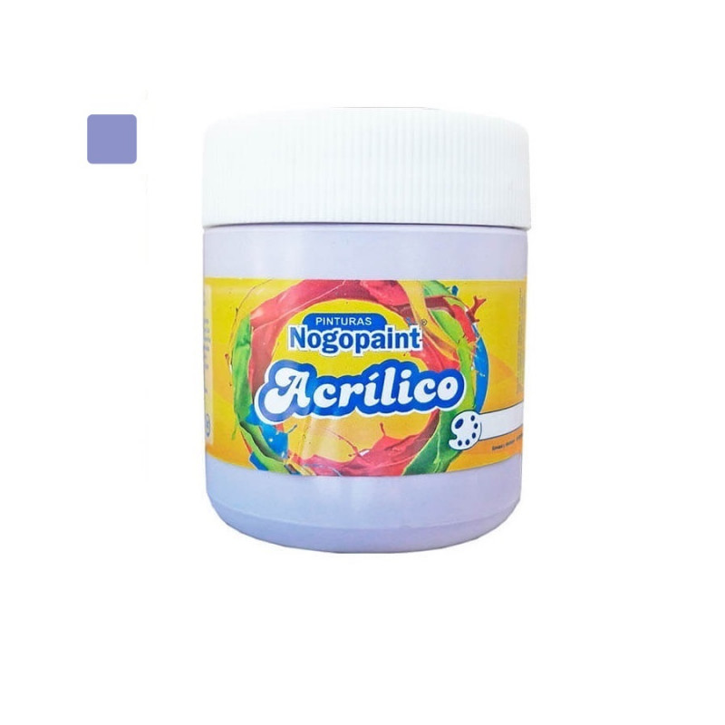 Acrilico artistico 200cc lavanda Nogopaint