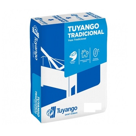 Yeso Tuyango tradicional 30 kg Saint Gobain