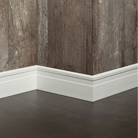 zocalo EPS Line blanco 70mm Atrim