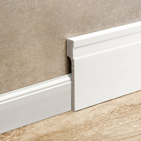 Zocalo EPS Reforma blanco mate 2.5mts Atrim