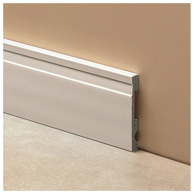 Zocalo EPS Extra Line 100mm blanco Atrim