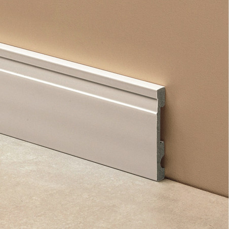Zocalo EPS Extra Line 100mm blanco Atrim