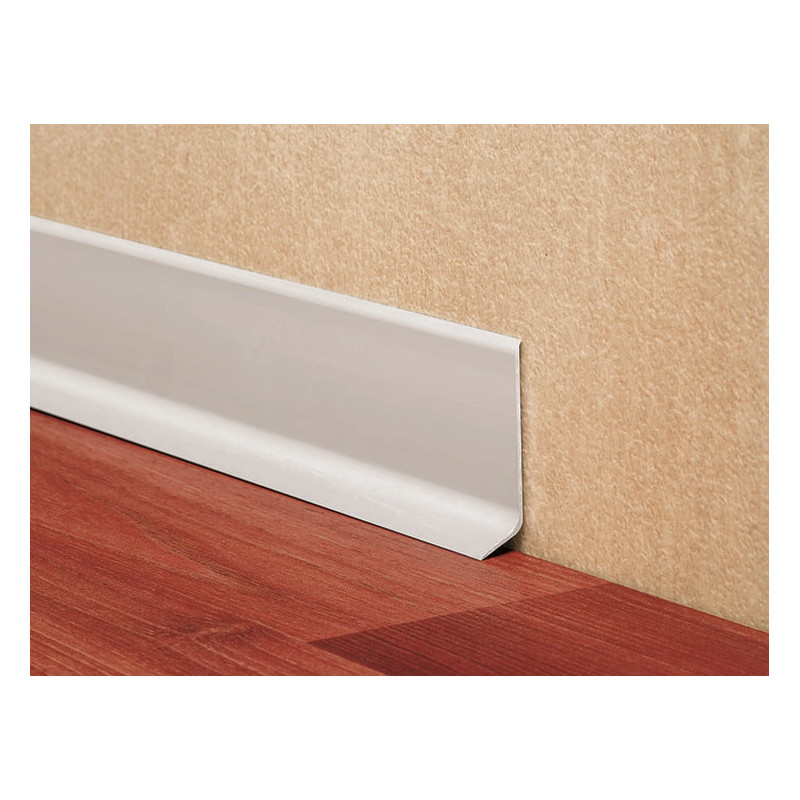 Zocalo aluminio Slim 60mm mate Atrim