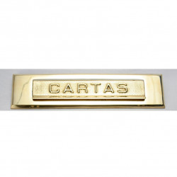 Tapa buzon "cartas" bronce...