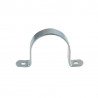 Grampa omega galvanizada para caño PVC 110 mm