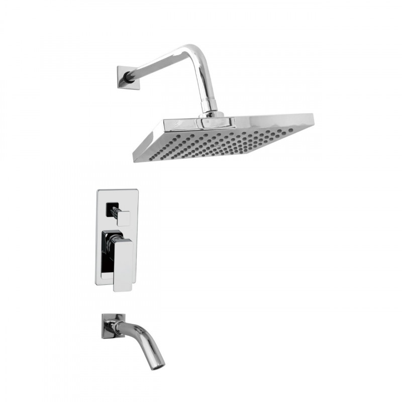 Griferia monocomando embutir para ducha Soria Peirano
