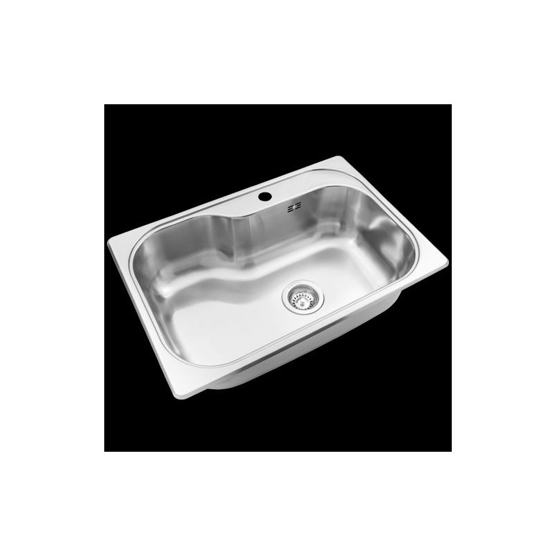 pileta Luxor SI71A acero inox 304 Johnson Acero
