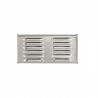 reja de ventilacion acero inoxidable 15 x 30cm