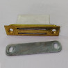 Reten magnetico de embutir frente bronce para muebles