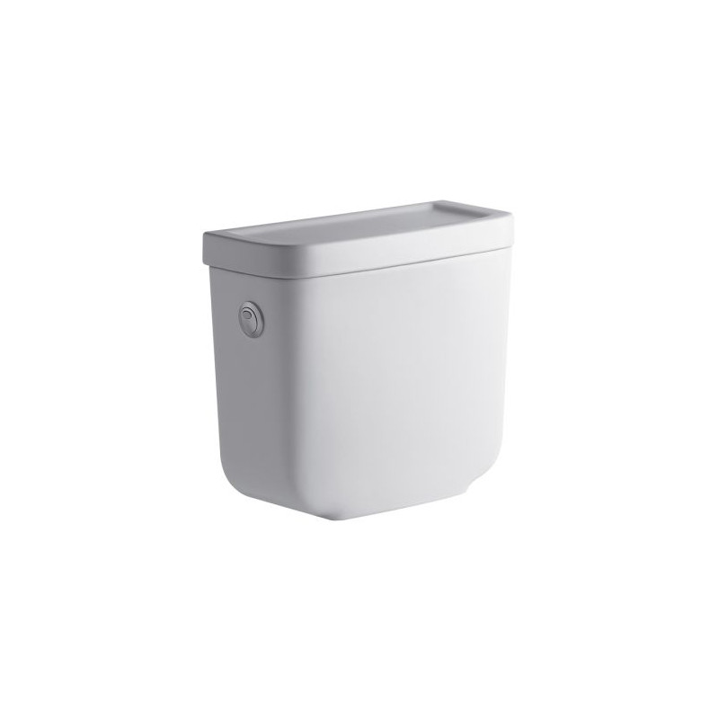 Deposito apoyo Bari descarga dual DKW6F blanco Ferrum