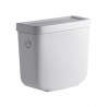 Deposito apoyo Bari descarga dual DKW6F blanco Ferrum