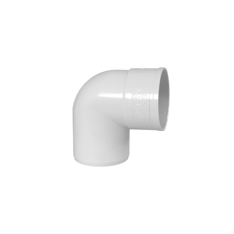 codo PVC 90º 100mm MH Concorplast