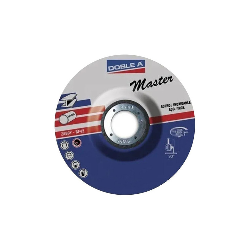 disco corte T42 deprimido 115 espesor 3mm Doble A