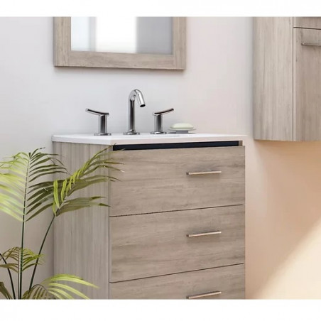 mesada losa 50cm 3 agujeros para muebles Buona