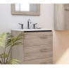mesada losa 50cm 3 agujeros para muebles Buona